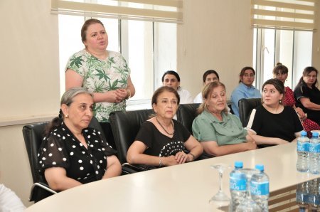 Abşeronda “1 avqust - Azərbaycan əlifbası və Azərbaycan dili Günü”nə həsr olunmuş maarifləndirmə tədbiri keçirilib