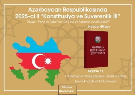 Konstitusiya və Suverenlik İli – Dövlətçilik tariximizin şərəfli salnaməsi