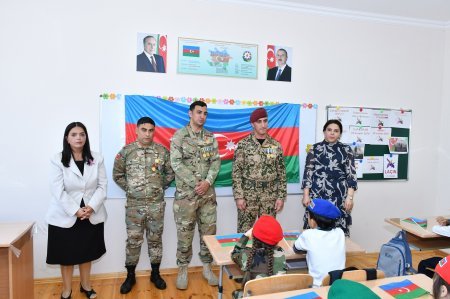 Uşaqların qəlbində vətən sevgisini alovlandıran qəhrəmanlıq saatı