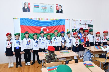 Uşaqların qəlbində vətən sevgisini alovlandıran qəhrəmanlıq saatı