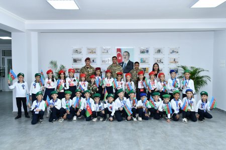 Uşaqların qəlbində vətən sevgisini alovlandıran qəhrəmanlıq saatı