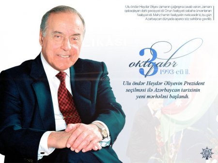 3 Oktyabr Azərbaycan dövlətçiliyində tarixi dönüş