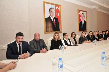 Abşeronda 5 Oktyabr – Beynəlxalq Müəllimlər Günü münasibətilə tədbir keçirilib