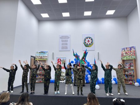 Xırdalan məktəbində Zəfər və Bayraq Günü qeyd olundu