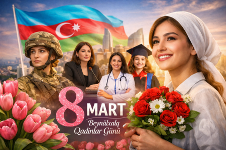 Azərbaycan qadınlarının fədakarlığı və uğurları ölkənin inkişafına töhfə verir