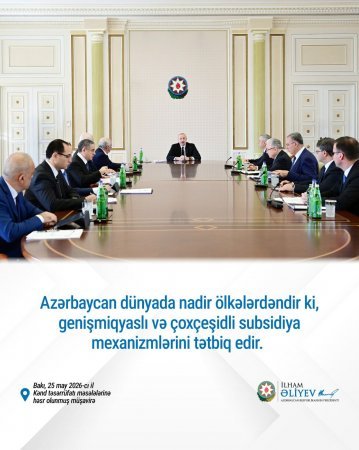 Kənd təsərrüfatında yeni inkişaf modeli tətbiq olunacaq