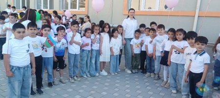 Saray məktəbində Uşaqların Beynəlxalq Müdafiəsi Günü münasibətilə tədbir keçirilib