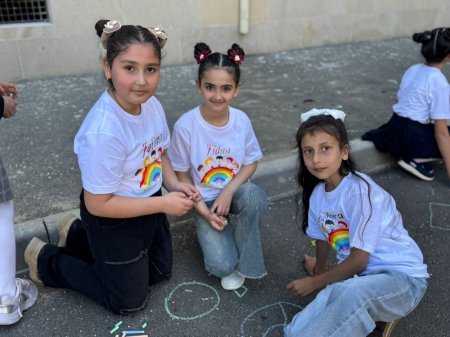 Saray məktəbində Uşaqların Beynəlxalq Müdafiəsi Günü münasibətilə tədbir keçirilib