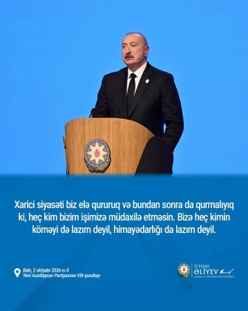 Prezident İlham Əliyev qarşıdakı illər üçün əsas prioritetləri açıqladı